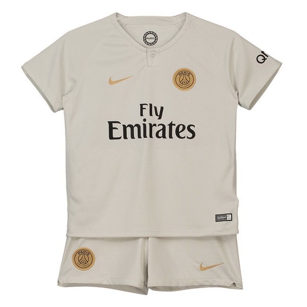 Maillot Football Paris Saint Germain Exterieur Enfant 2018-19 Blanc